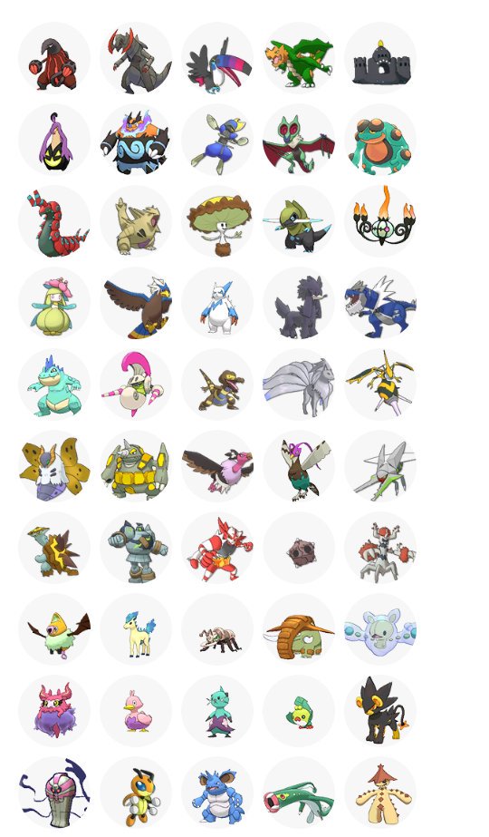 ⚔️Toxtricity/Dracovish Pokéganda🛡️ on Twitter: "And these my 50 favorite Shiny Pokemon. Gen 1: 6% Gen 2: 8% Gen 3: Gen 4: 4% Gen 5: 50% Gen 6: 12% Gen 7: 16% https://t.co/KlpFkZY8Qm" / Twitter