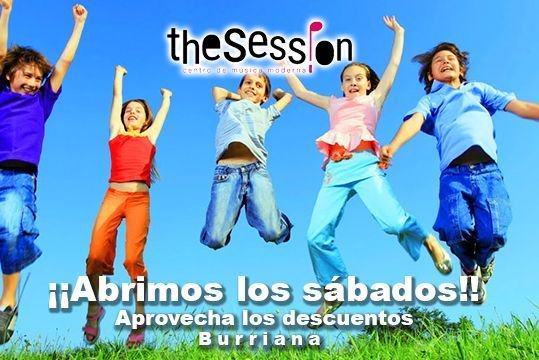 TheSessionCMM's tweet photo. Aprovecha los sábados y benefíciate de nuestros descuentos The Session Burriana.
#sabadosmusicales #saturdays #descuentos # https://t.co/wRyUTPCTuL