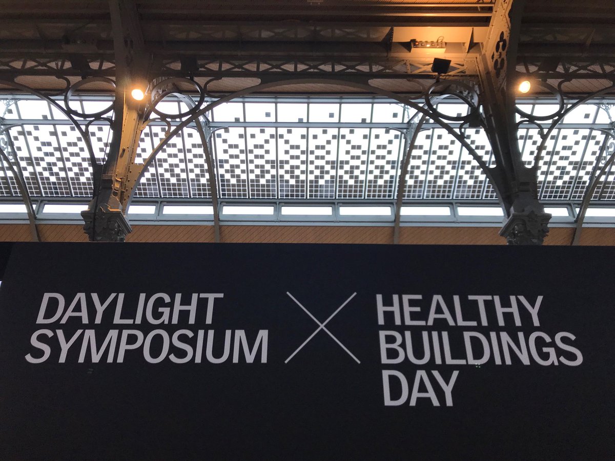 Marie_Elkjaer's tweet photo. Proud to work for a company that gathers the world’s leading #daylight and #healthybuildings experts - this time in Paris #DaylightSymposium #HealthyBuildingsDay ⁦@VELUX⁩ https://t.co/qCaWBnTfNp