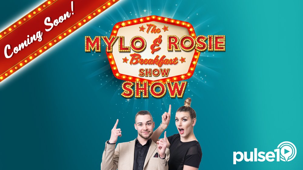 We are doing the Mylo and Rosie Breakfast Show.... SHOW!!!! Yep that's right we are taking the show to a PROPER studio in front of a PROPER live audience! Apply for your FREE TICKETS to be part of it HERE: pulse1.co.uk/on-air/breakfa… Mylo & Rosie x