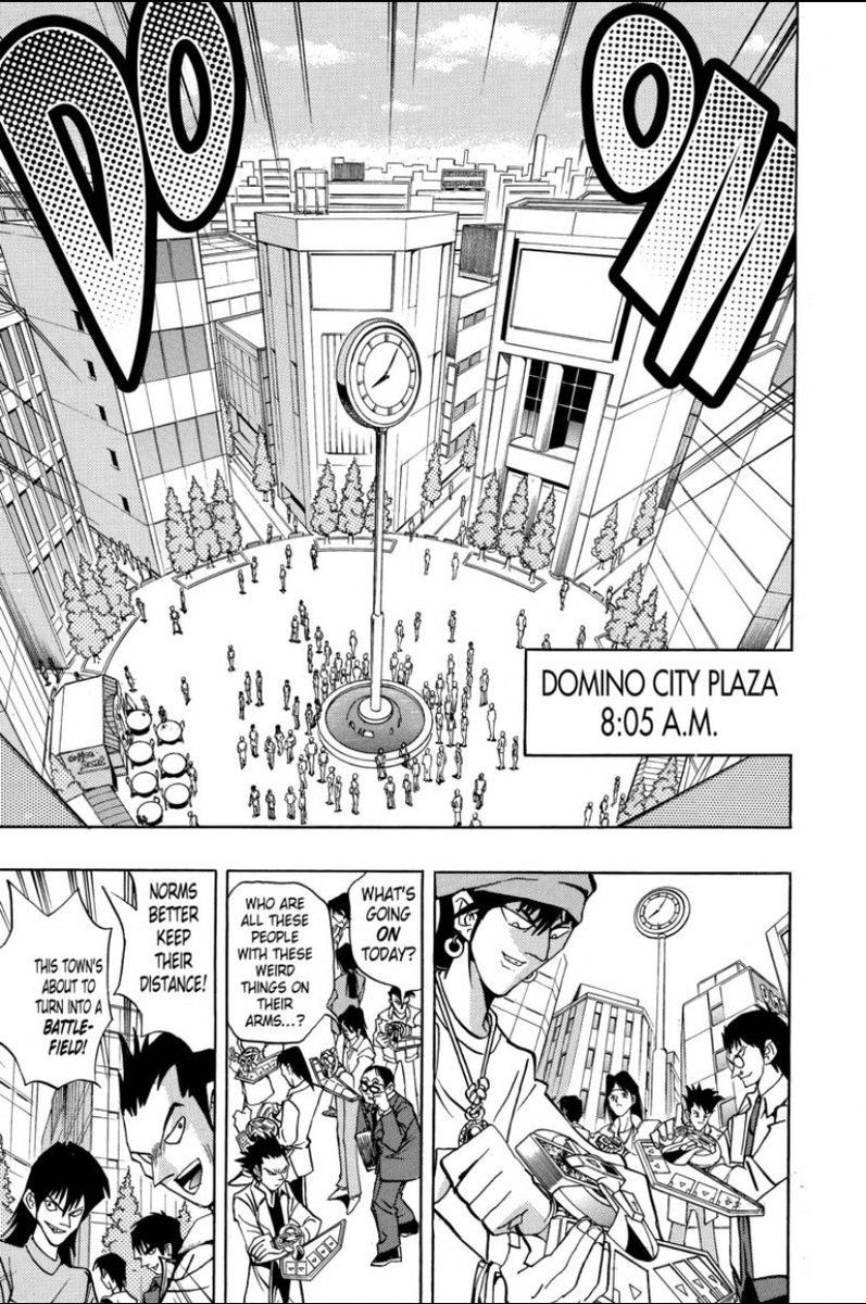 What its like trying to pass through a convention.