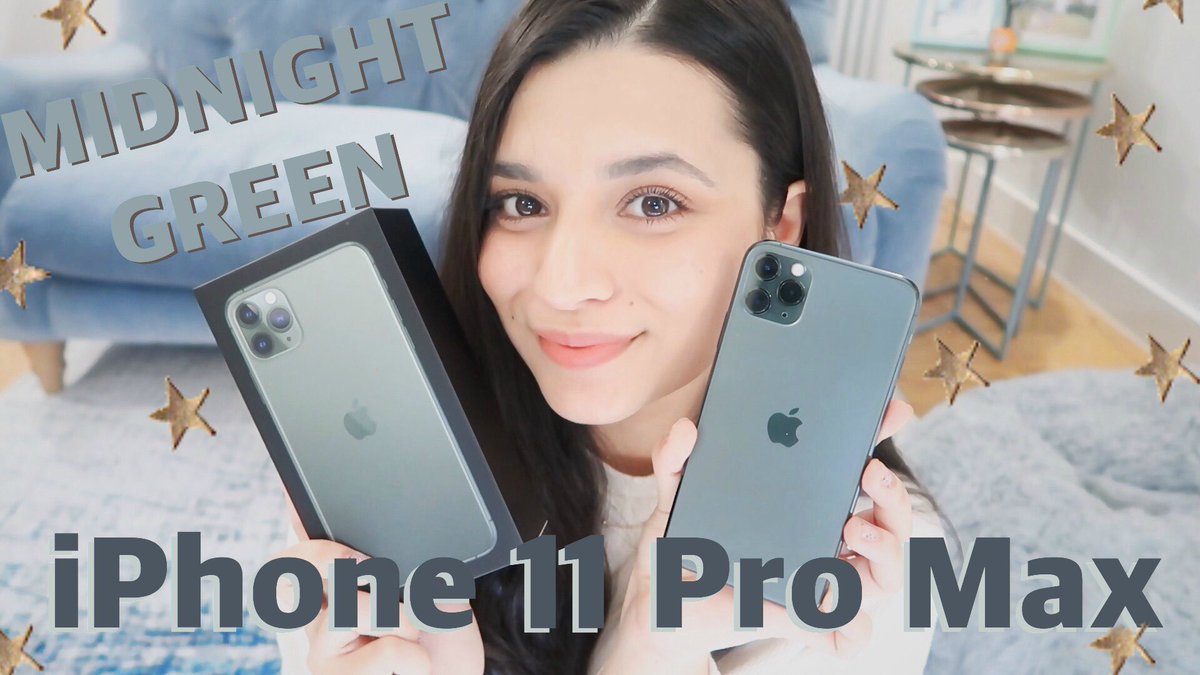 Athisha Khan New Video Unboxing My Midnight Green Iphone 11 Pro Max First Impressions T Co Ljvxwscbs2