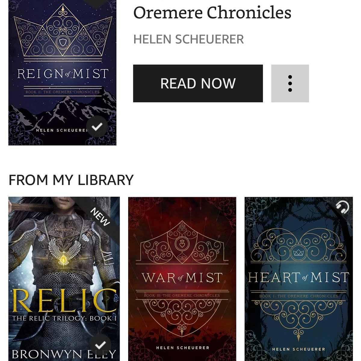 jessicaamcminn's tweet photo. When @talempress has taken over your Kindle ... 😲😉

#amreading #heartofmist #relic #oremerechronicles #LoveOzYA #YAfantasy #indiereads #aussiewriters #bookrecommendations #auswrites #indieauthor https://t.co/oxiXpQcf2D