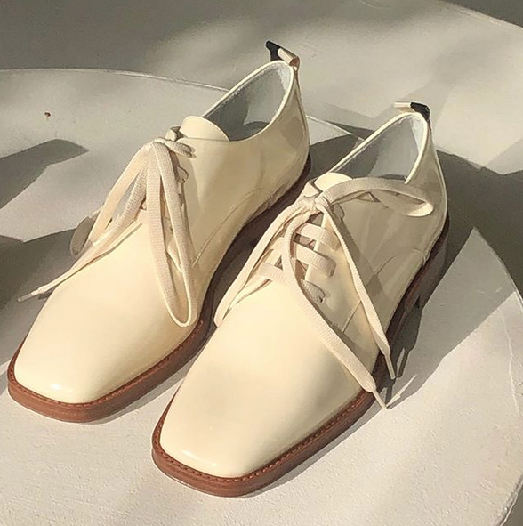 butter. Dita Buttermilk brogues soaking 