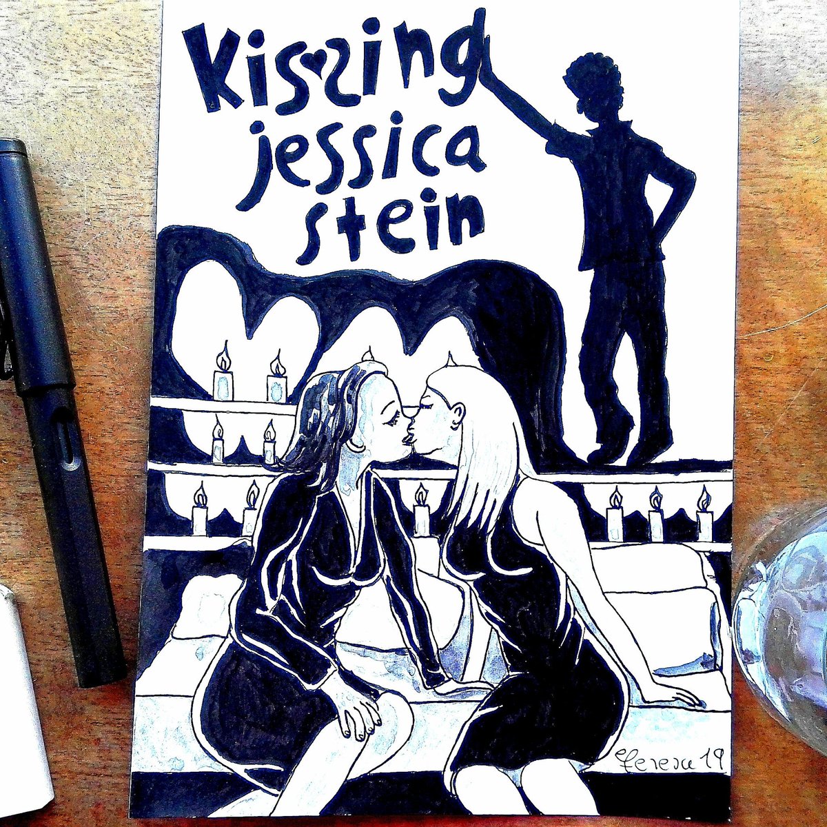 tcastrocomics's tweet photo. #Inktober #Inktober2019 #peliculaslesbicas #Inktoberlesbico #Inktoberpeliculaslesbicas #Lesbianinktober #Lesbianfilmsinktober #Inktoberday9  #tintuber #LGTBI #Lesbianas #culturalesbica #lesbianfilms
#lgbtcommunity #lesbianlove #kissingJessicaStein #BesandoaJessicaStein https://t.co/bIHwW1m9hn