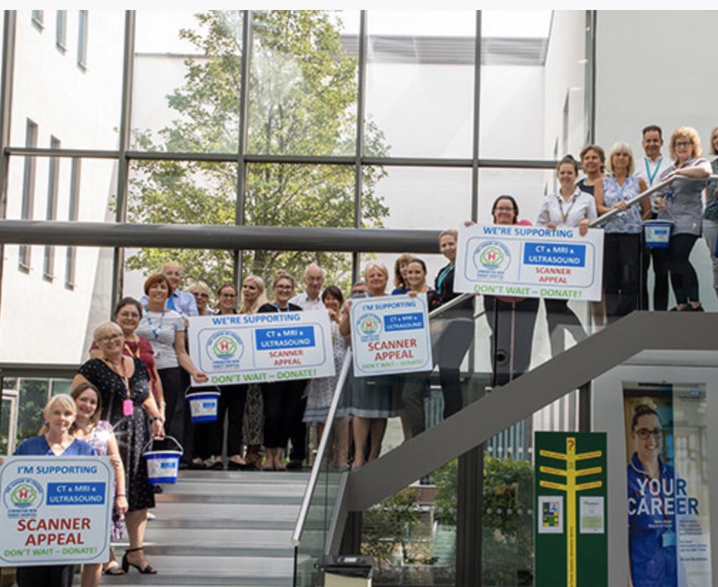LymHospFriends's tweet photo. Our fantastic team at Lymington New Forest Hospital 🏥 run up and down stairs all day long to serve you, keep fit AND promote our fundraising appeals ... all of your donations are highly valued.
#lymington #newforest #hospital #helpingyou #helpingus #thankyou https://t.co/XVVBeMznOM