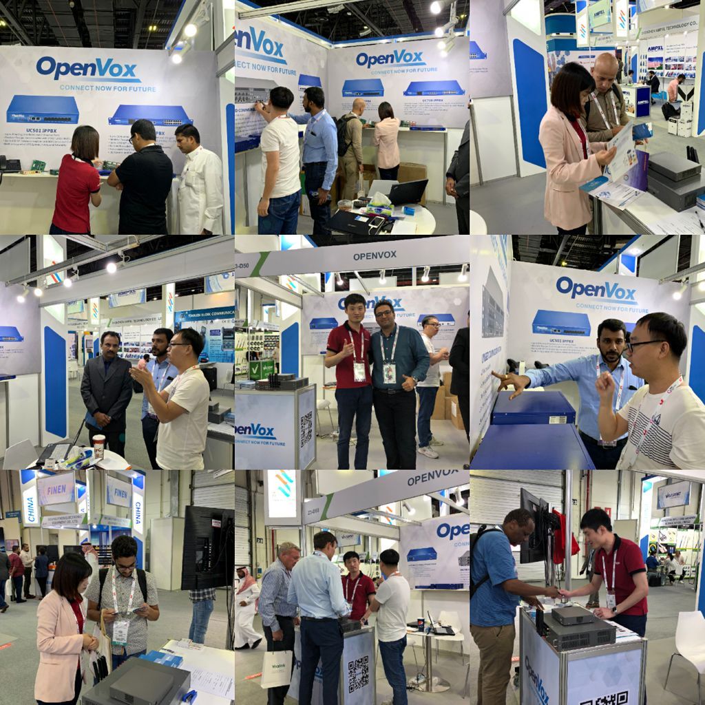 OpenVox_Info's tweet photo. Extremely grateful to those who have come to consult our products and solutions so far. Although the GITEX will come to an end tomorrow, we are still looking forward to meeting you at Zabeel Hall Z3-D50! #GITEX2019 #GITEXTechnologyWeek #VoIP #OpenVox https://t.co/wgZJAHBizv