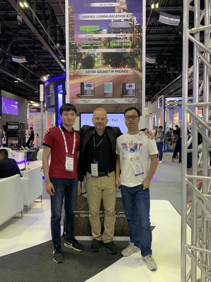OpenVox_Info's tweet photo. Extremely grateful to those who have come to consult our products and solutions so far. Although the GITEX will come to an end tomorrow, we are still looking forward to meeting you at Zabeel Hall Z3-D50! #GITEX2019 #GITEXTechnologyWeek #VoIP #OpenVox https://t.co/wgZJAHBizv