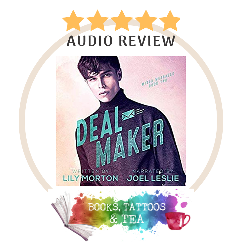 Deal Maker By Lily Morton & Narrated by Joel Leslie

5+ stars - Hilarious, passionate, steamy, and sexy! Lily and Joel together are perfection!

What's the funniest book you've read recently?

#review #dealmaker #lilymorton #sassy #joelleslie #hilariousread #question