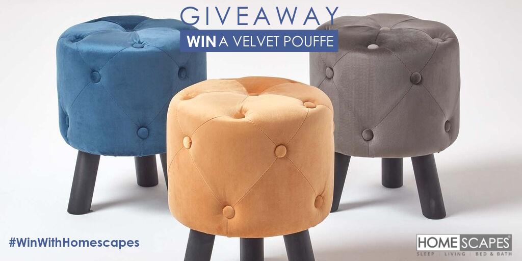 ⭐#WinItWednesday!⭐

Make sure you enter our #giveaway to #WIN a velvet Hampton footstool! Simply #follow us on twitter & #retweet to enter!

#Freebie #FreebieFriday #comp #competition #ukcomp