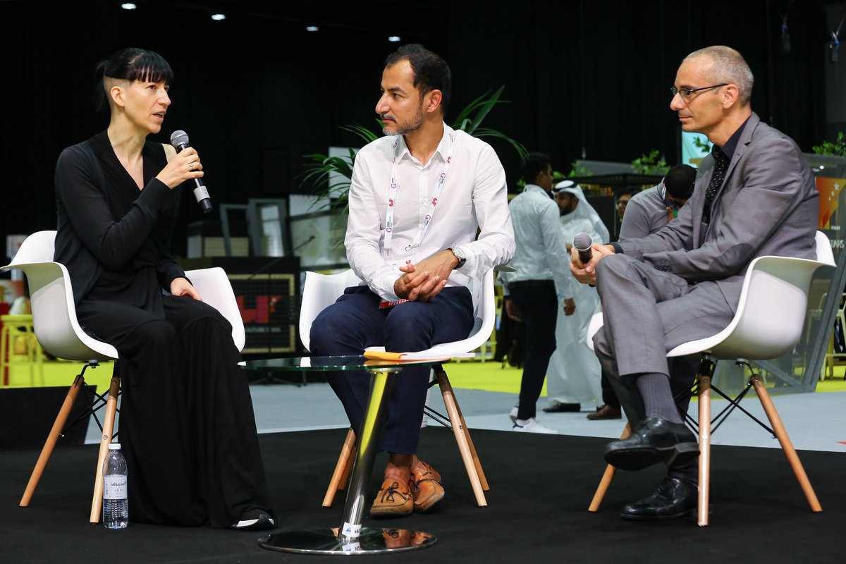 Expand North Star (@expandnorthstar) on Twitter photo New business models in fashion, from sustainability to customization <a href="/MariaIntscher/">Maria Intscher-Owrang</a>, Kunal Kapoor and Fabrice Jonas at our #GITEXFutureStars Thinker Stage. New business models in fashion, from sustainability to customization <a href="/MariaIntscher/">Maria Intscher-Owrang</a>, Kunal Kapoor and Fabrice Jonas at our #GITEXFutureStars Thinker Stage.