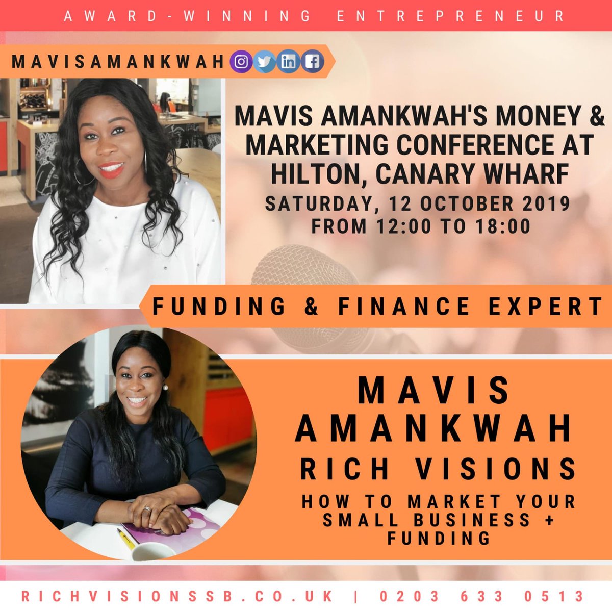 BeMogul's tweet photo. 🎉🎉OCTOBER MONEY AND MARKETING SEMINAR IS AROUND THE CORNER!!!!🎉🎉

Be prepared to fill yourselves with knowledge and steps to improve your money and marketing. 
Are you ready??🤔 I know we are! https://t.co/balJDqpRB5