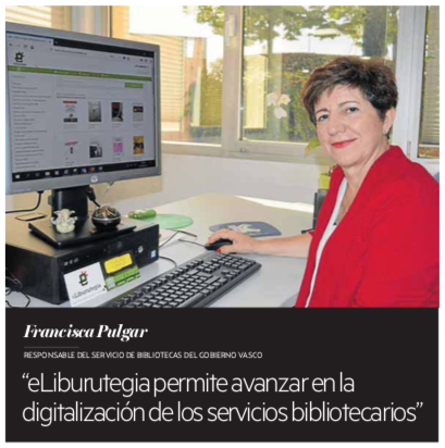 iEuskadi's tweet photo. #eLiburutegia permite avanzar en la digitalización de los servicios bibliotecarios by @fvernalte vía @deia_eus   https://t.co/3mTmQoG59g https://t.co/EXalEYJVwS