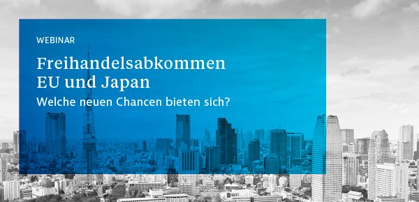 GTAI_de's tweet photo. Sie haben unser Webinar zum EU-#Japan #Freihandelsabkommen verpasst? Hier können Sie es sich nochmal anschauen: https://t.co/B2WFdX6BMW https://t.co/TYVuPZYcdv