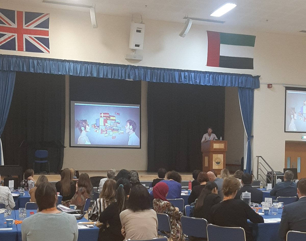 BSAKsecHead's tweet image. Outstanding first day of the inaugural @BSAKmfl @BSMEorg MFL Conference. I was so inspired by @alex__rawlings passion for how languages connect us, that I&apos;m tempted to try and learn another one! Interaction v transaction #MFL19 #BSMElearning #mfltwitterati @BSAKAbuDhabi