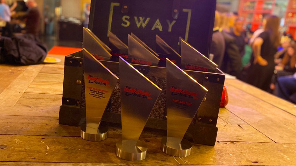 CallingTheCav's tweet photo. ..and after a weekend to catch up on some Zzzz's it was on to @Swaylondon for @InsideSoapMag Awards! What a night! Now, buckling down for a nationwide roadshow! #insidesoapawards #loveevents #eventprofs #welovewhatwedo https://t.co/uhuYIaULu9