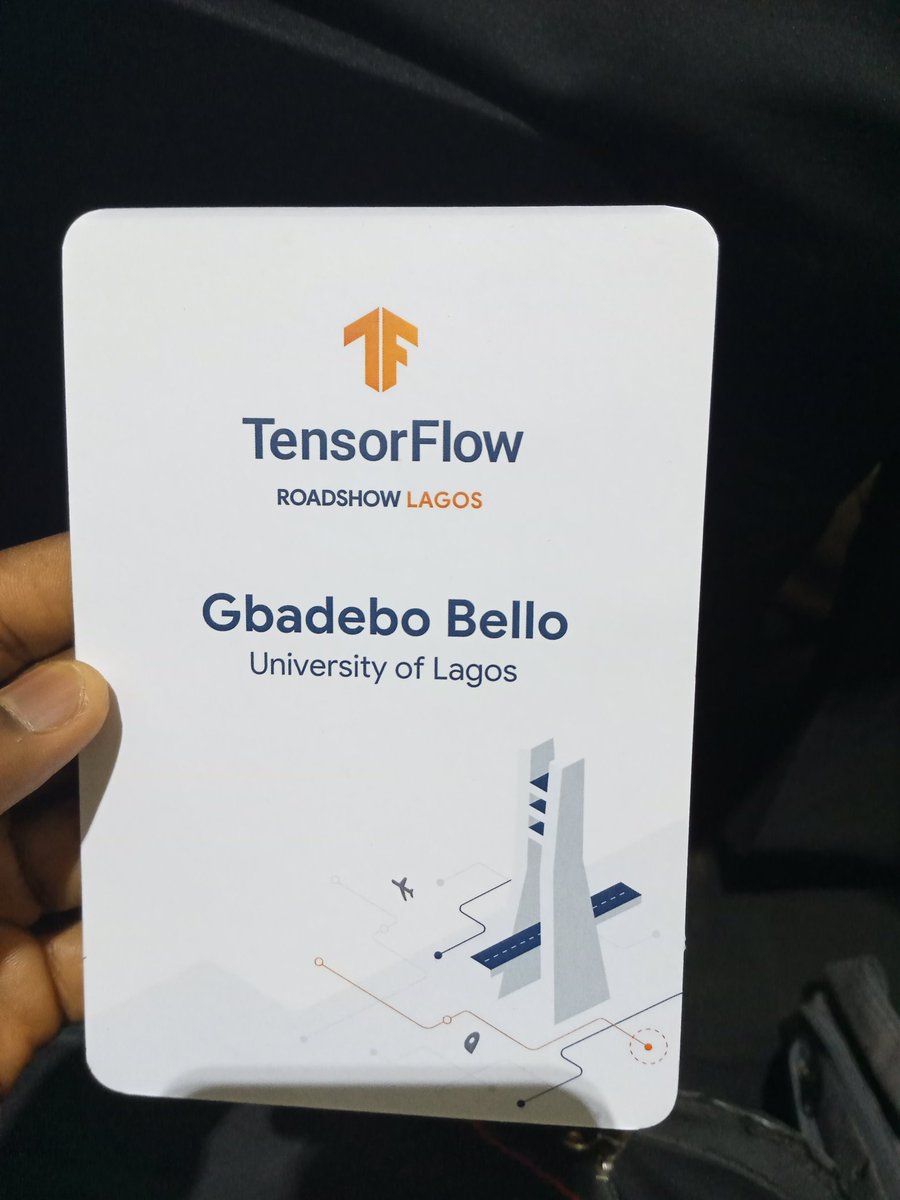 Gbahdeyboh's tweet image. TensorFlow ROADSHOW LAGOS 🔥🔥🔥🔥🔥
#TensorFlowRoadshow #TensorFlowRoadShowLagos #lagos
