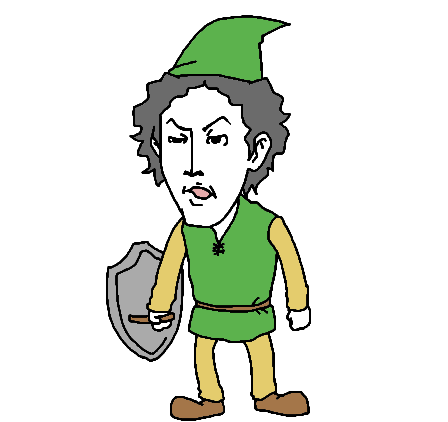 随分とぉ、勝手な事を～言ってくれるじゃあないかぁ?えぇ?
ボクが来たから、魔物がウロウロしている、とぉ、このデブでヒゲなヤツは言ってるのかい?
それは君、責任転嫁も甚だしいんじゃないか～?
何かい?まるで人を百鬼夜行の先導みたいにぃ、言ってくれるじゃあないか～ぉ～～い! 