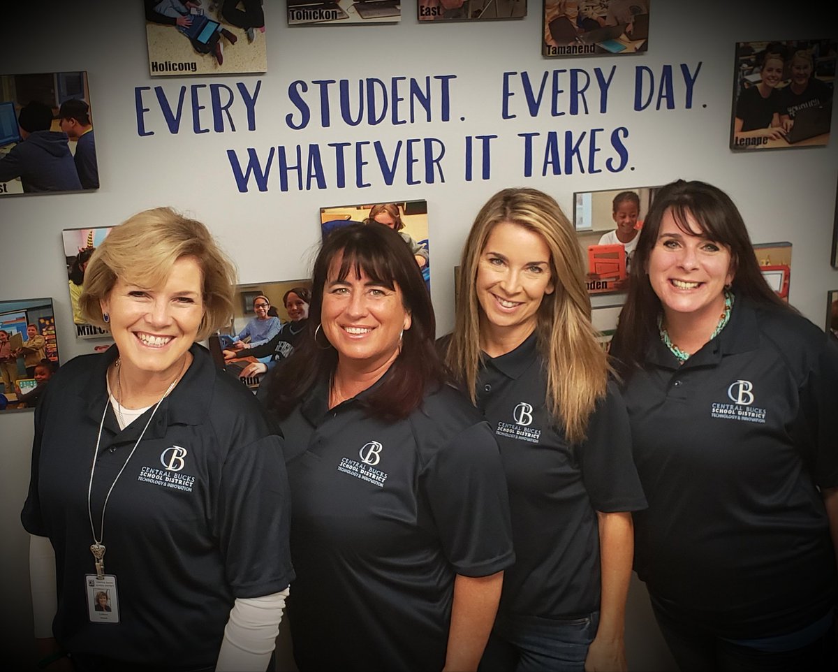 ShannonD0206's tweet image. Technology &amp;amp; Innovation rockin our new shirts! Thank you @cbjjaffe 👍#cbsdproud #cbinnovate #cbsdtech