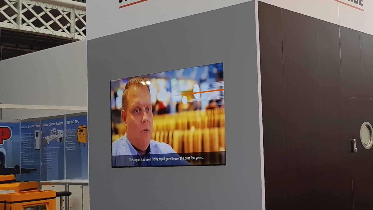 Aztec_UK's tweet photo. Exhibitor tip: Use super-size technology – If you’re showcasing an online solution, maximise attention with a super-size screen and/or install iPad stands to allow visitors to get hands on. #eventtips #standdesign #standdesigners #eventtech #screenhire #screenrental https://t.co/JjNIJHP96s