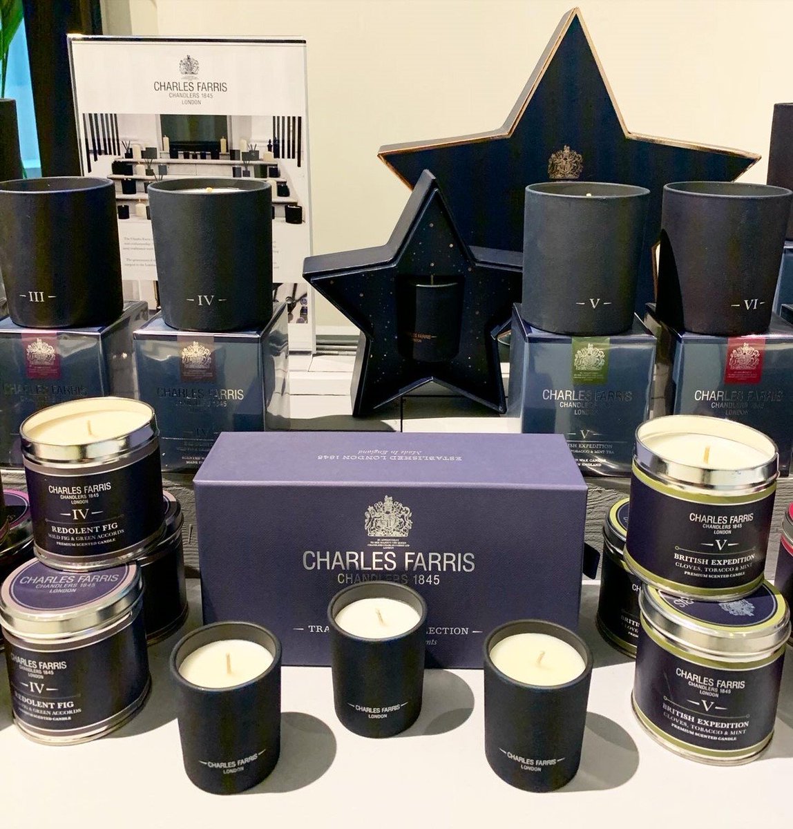 Today we are joined by <a href="/farriscandles/">CharlesFarrisLondon</a> who are showcasing their gorgeous selection of home scents and luxury candles. 

Visit our Upper Ground Reception to purchase yours, they will be with us until 3pm! 
#london #towerhill #luxury #candles #charlesfarris