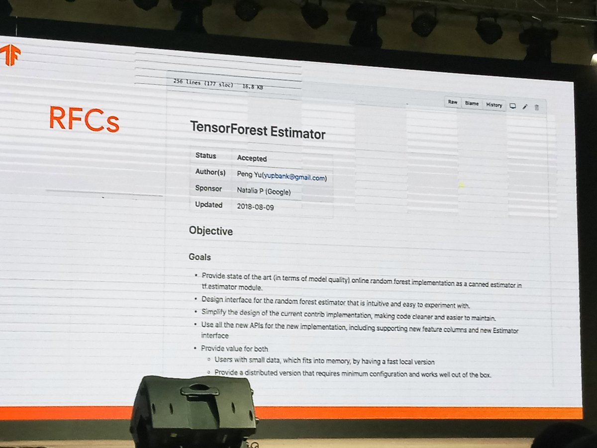 Gbahdeyboh's tweet image. TensorForest Estimators 
#TensorFlowRoadShowLagos #TensorFlowRoadshow 
#lagos 
@TensorFlow