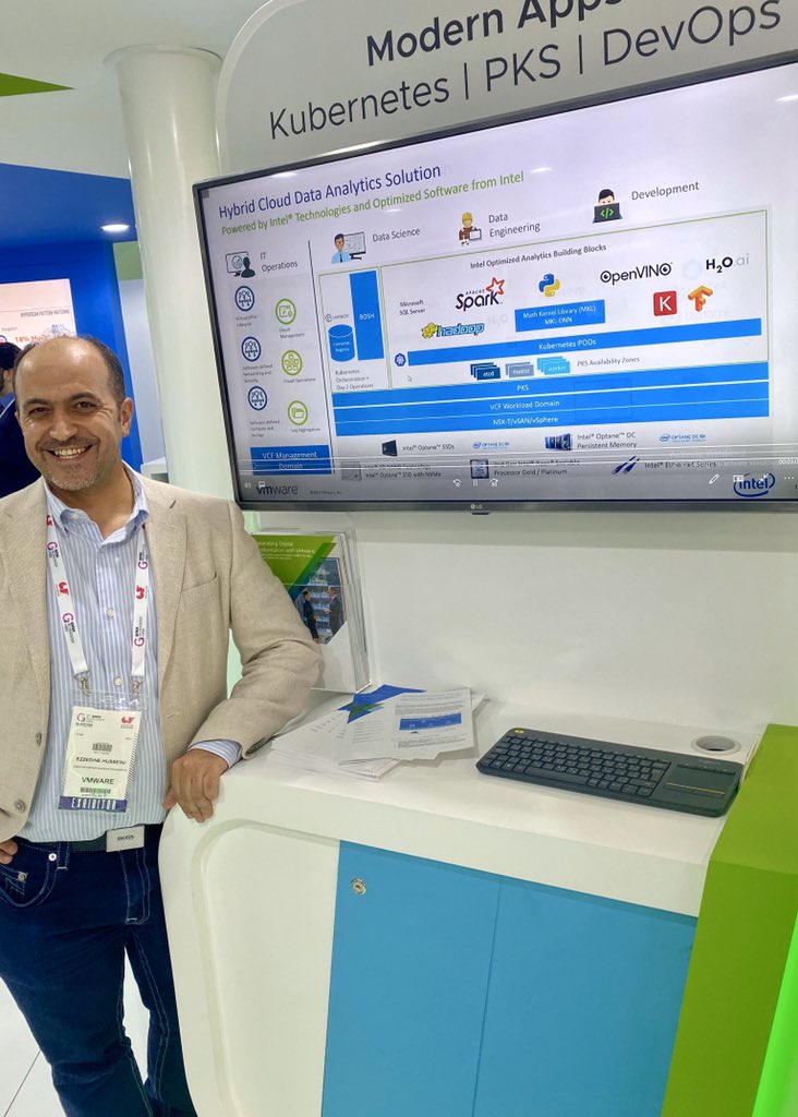 ezzeldinhussein's tweet photo. Interested to know how we help our customers in their DevOps journey with #kubernetes and #PKS Pass by #vmware booth in Hall7 Stand10. #vmwaregitex2019 #vmwaregitex #vmware_me https://t.co/GEyVKtPg93