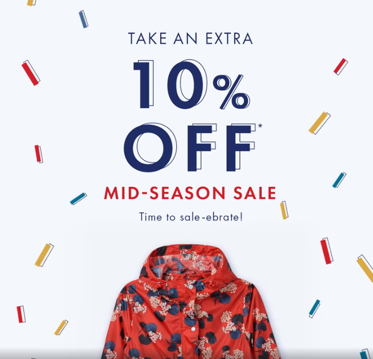 JoulesStIves's tweet photo. EXTRA 10% OFF SALE starts today! Pop into @JoulesStIves on Fore Street where we have 2 stores, Men's &amp; Children's and also Ladies @StIvesBID . #salesalesale #extraoff #getextra #joules #stives #cornwall https://t.co/BF2l3lE8Sn
