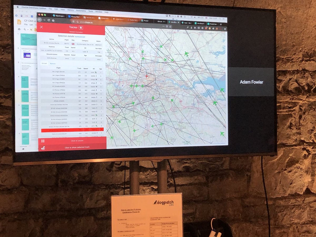 reddogmarc's tweet image. Great session with customer this morning @ our #pivotallabs in #CHQ #Dublin - #cloudnative app monitoring flights over UK in real time #iwork4dell #dellireland #cloud
