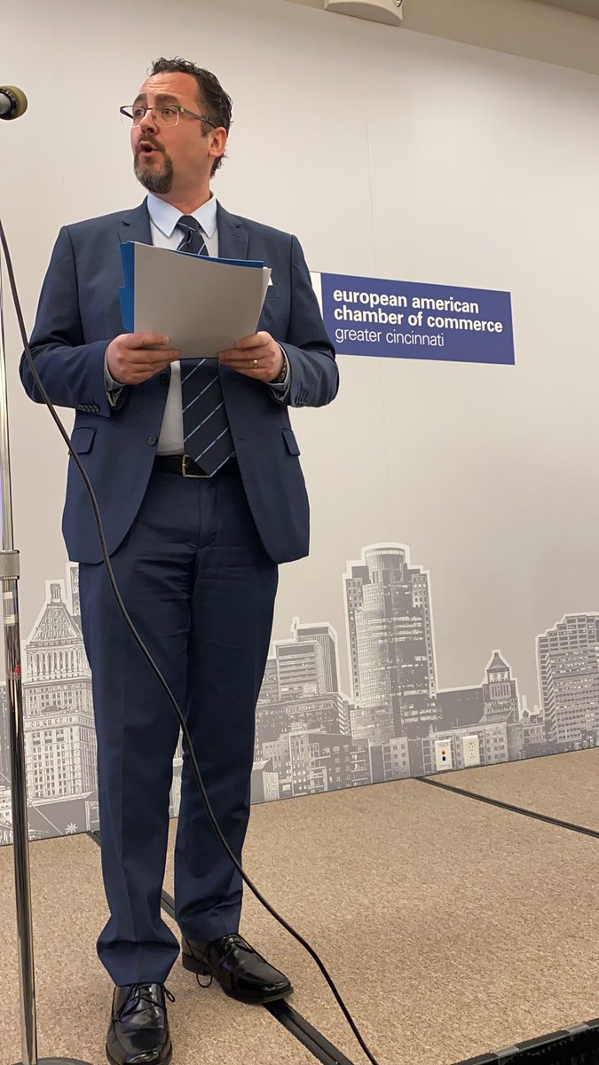 Great connections and networking at Transatlantic Business Outlook <a href="/EuropeCincy/">EACC Cincinnati</a> #tbo2019