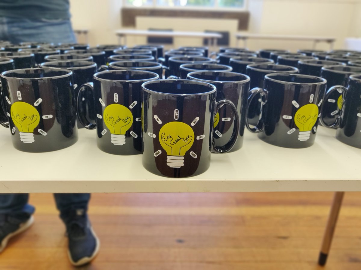 eng_grad's tweet image. Welcome new Researchers!

Yesterday, we greeted new PhD students with our iconic EngGradSoc Mugs! Get in touch if you missed us 😁

Also, a memory from last year&apos;s induction ♥️

#enggradsoc #phdinduction