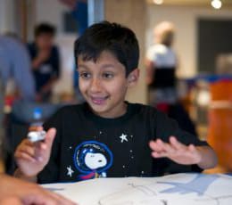 makerkids's tweet image. We make learning fun
Our curriculum experts have hand-picked platforms that are engaging, accessible and fun. Kids get to make real projects!
🚀
Past MakerKid, Artash (in the photo) won the #NASA nomination People’s Choice Award!
#makerspace #makerkid #maker