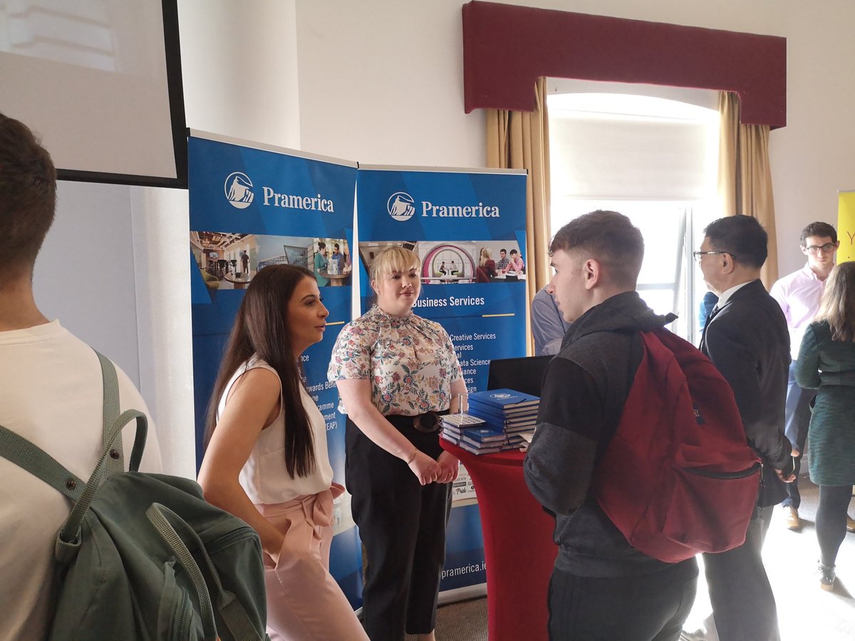 QMSPlacement's tweet photo. The #QMSPlacementFair2019 is well under way and we are jam-packed! If you are a @QUBManagement student make sure to stop by the wellington park hotel - we are here until 3pm https://t.co/wOkJjtjb03