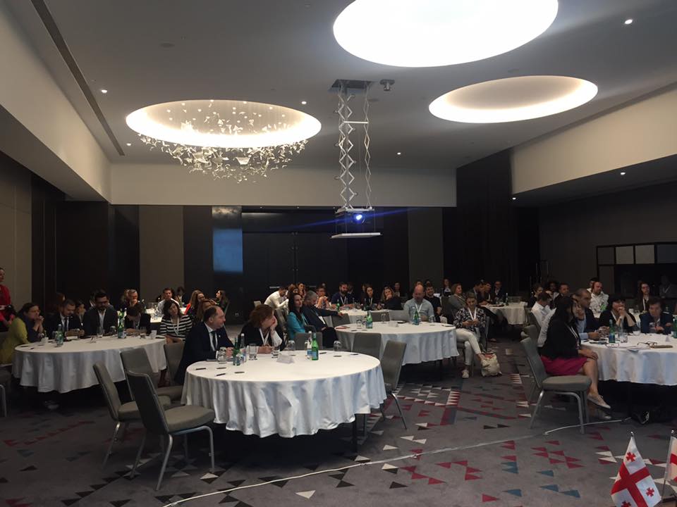 ODzhumaeva's tweet photo. The awesome #Fundraising #Skillshare2019 started in Tbilisi welcoming some 100 participants from 30 countries! We are celebrating your achievements fundraisers and communication colleagues! Thank you for your tireless work that allows us to help and alleviate suffering of people! https://t.co/4XL2ijVT3i