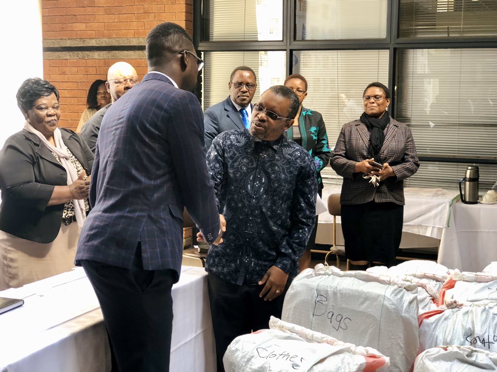 nustsrc's tweet image. Cyclone Idai donations handover ceremony♥️