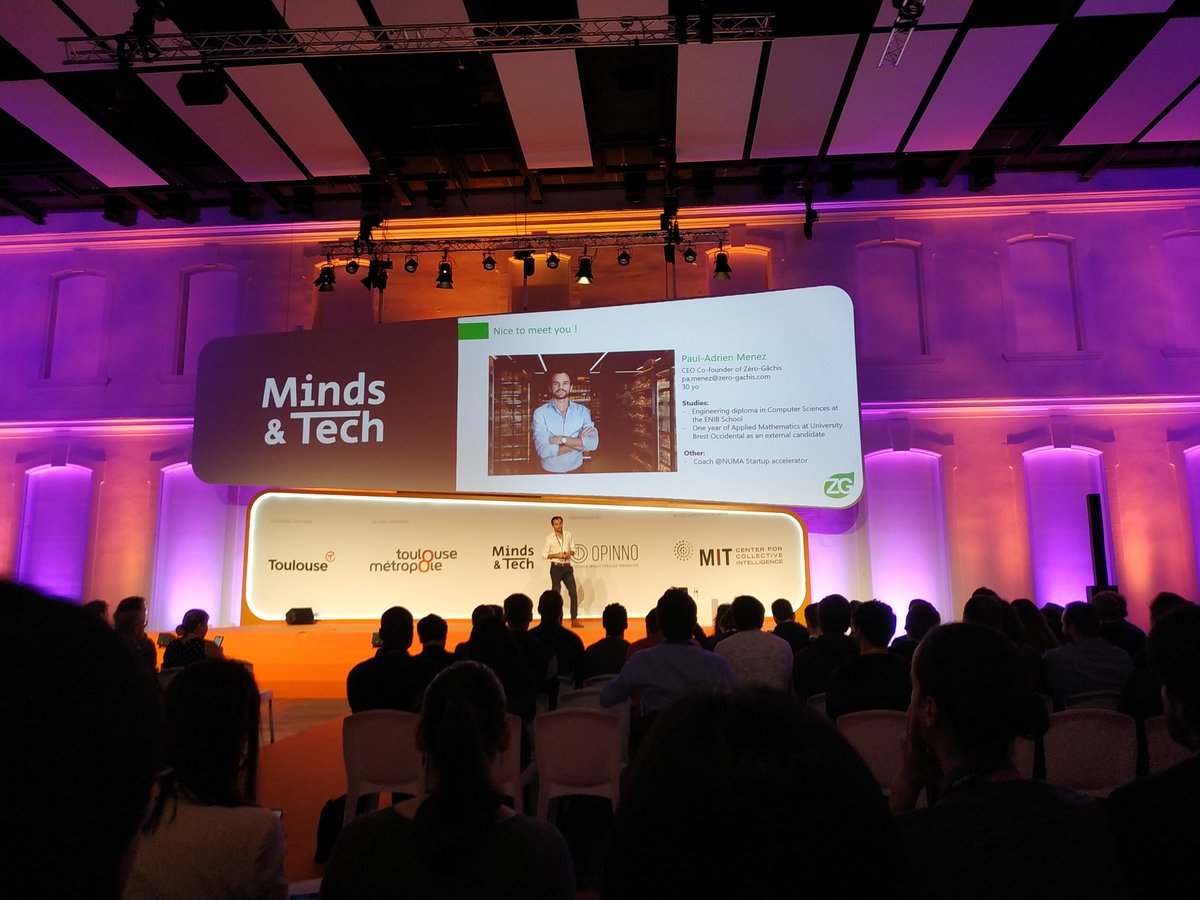 smac_team's tweet photo. Très intéressante présentation de @ZeroGachis https://t.co/OveFiiRPOE
