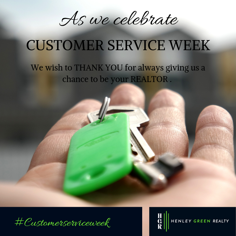 henleyrealty's tweet photo. It is our pleasure to serve you everyday.

Thank you for choosing us. You are a special and valued customer in our company.

Thank you!
.
#customerserviceweek https://t.co/ZR66k1mCJ0
