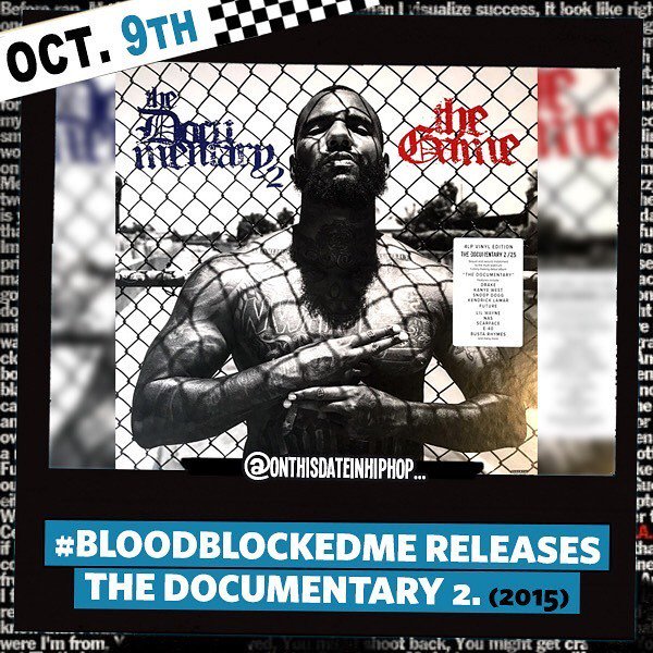 bleepthabastard's tweet photo. #OnThisDateInHipHop in 2015, #BloodBlockedMe released his 6th album #TheDocumentary2 on #BloodMoney x #eOne. Led by #100, #BloodBlockedMe's sequel to his debut album would peak at 2 on the #2pac 200. #NoTypo
#rap #rapper #90shiphop #90s #90srap #bompton… https://t.co/a9IjgeT38T https://t.co/skrvTbHK5k