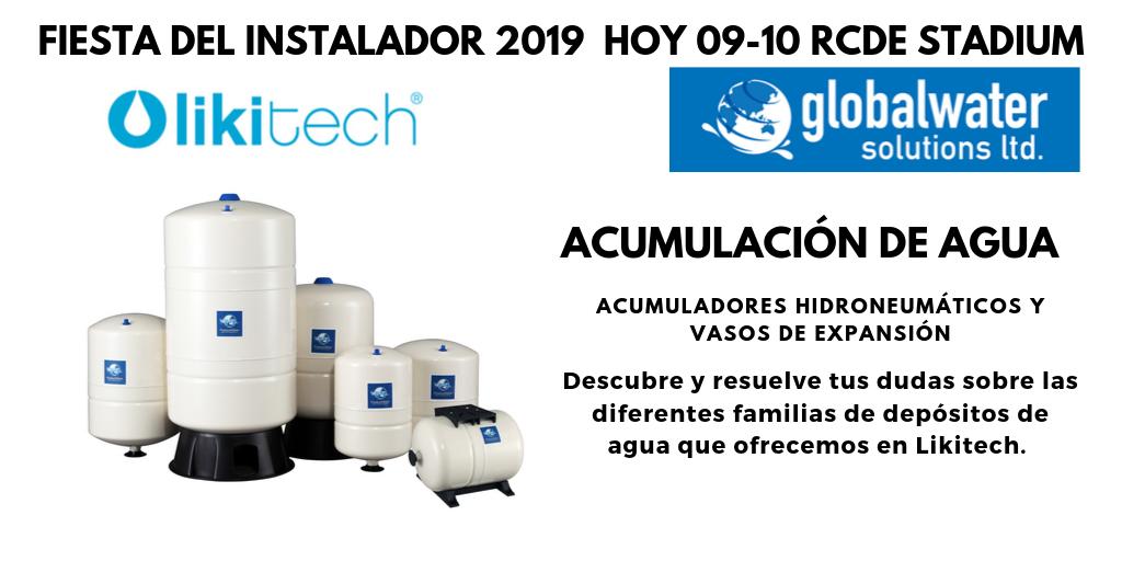 #LaFiestadelInstalador ya ha abierto sus puertas y el equipo de <a href="/Likitech/">Likitech</a> está a tu disposición en el stand 51 del RCDE Stadium en #Barcelona.
