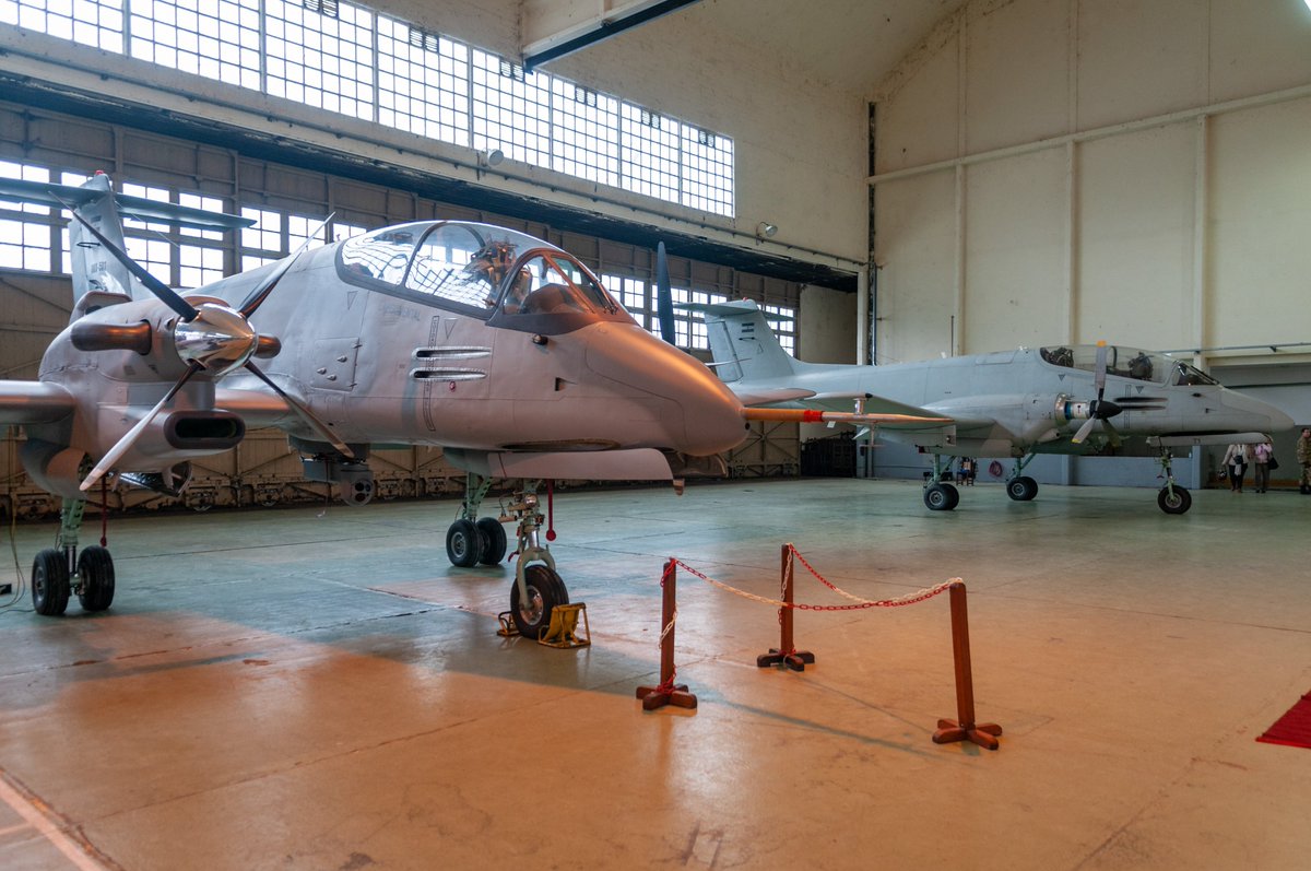 GarethJennings3's tweet image. Feel a bit sad about this, but #Argentina has &apos;relegated&apos; its #Pucara aircraft from the strike role to be a border patrol and surveillance asset only. Three aircraft, with upgraded engines/props and EO/IR sensor, to known as #PucaraFenix. Jane&apos;s story to come (pic Santiago Rivas)
