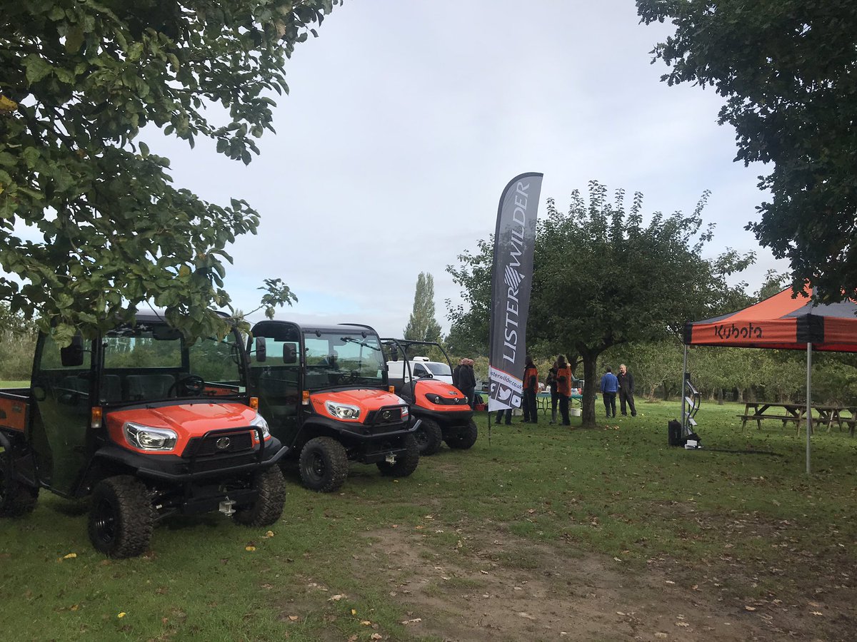 ListerWilderGC's tweet photo. We’re set up and ready to go at our @KubotaUK RTVX Ride n’ Drive day in Kent - Why not pop along for a test drive : 
The Wright Event, Ashtree Farm, ME19 5RL - there will be refreshments waiting for you. #RTV #4X4 #timetogetmuddy https://t.co/n2qnmGvayQ
