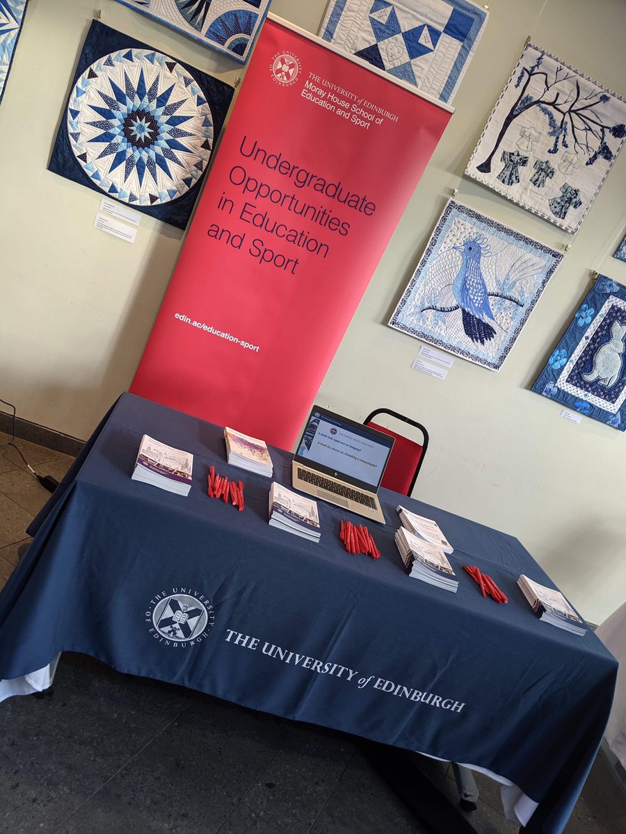 Tha sinn deiseil agus deònach airson #siuthad2019 aig #edencourt! We are all set and ready for #siuthad2019.  <a href="/mywowscotland/">My World of Work</a> <a href="/MorayHouse/">Moray House School of Education and Sport</a>