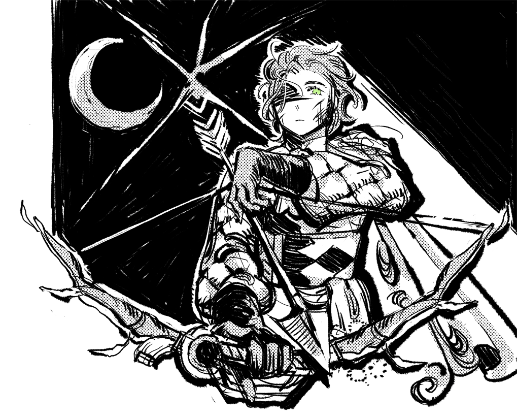 fallen star 
#inktober #fe3h #ClaudeVonRiegan 