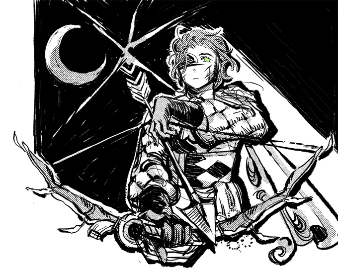 fallen star 
#inktober #fe3h #ClaudeVonRiegan 