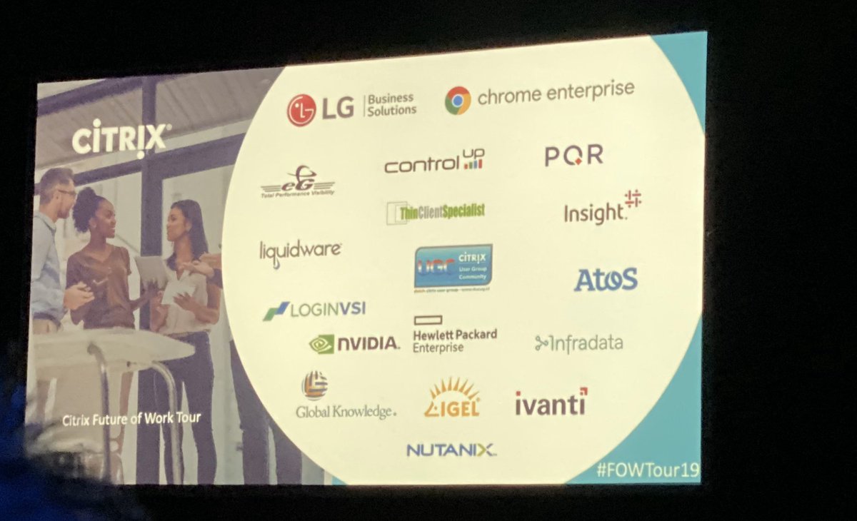 DuCUG's tweet photo. Thanks @CitrixBenelux for having us as a sponsor @Citrix #FutureOfWorkTour https://t.co/0FT3eUVIDg