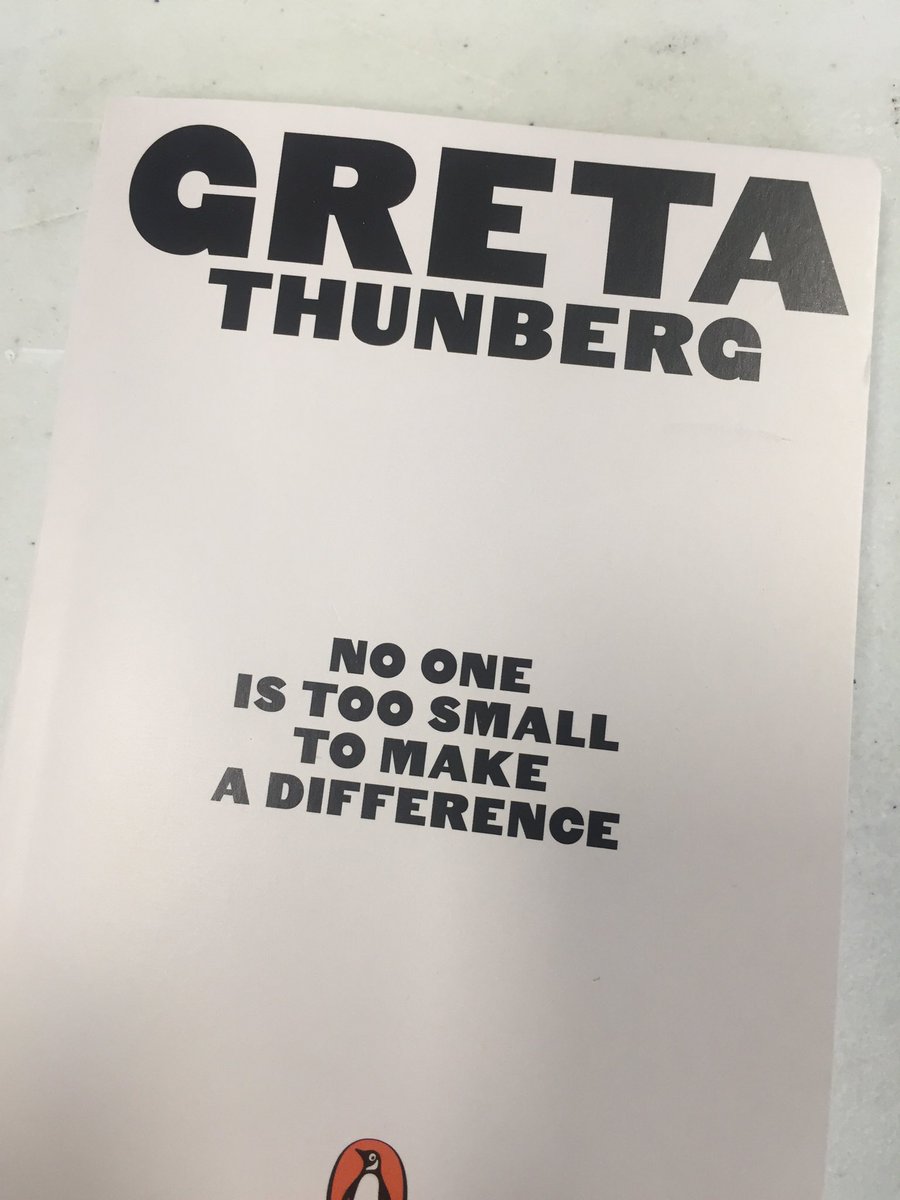 Every student gets a copy at today’s ⁦<a href="/BristolLearning/">BristolLearningCity</a>⁩ conference ⁦<a href="/UWEBristol/">UWE Bristol</a>.⁩ So looking forward to how they will approach #ClimateAction in #Bristol schools. ⁦<a href="/GretaThunberg/">Greta Thunberg</a>⁩ ⁦@SB_LearningCity⁩ ⁦<a href="/SDGaction/">UN SDG Action Campaign</a>⁩ ⁦@sustrans⁩ ⁦<a href="/julianokoye/">Julian Okoye</a>⁩
