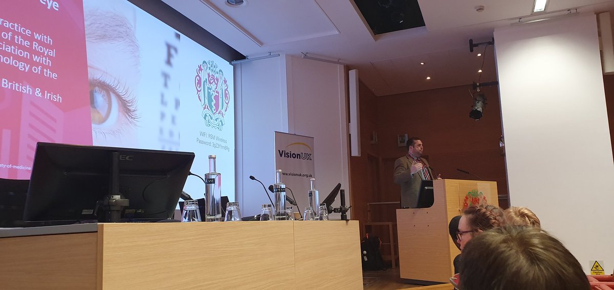 And we're off with Forward View #RSMVUK19 so excited and looking forward to a great day. Simon Brown <a href="/oneeyedsi66/">Simon brown</a> <a href="/BlindVeterans/">Blind Veterans UK</a>  staring us off brilliantly <a href="/OphthRsm/">RSM Ophthalmology Section</a> <a href="/RoySocMed/">The Royal Society of Medicine</a>