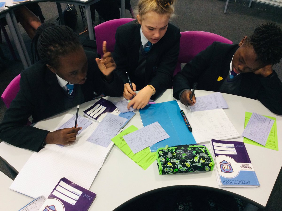 MrCoffey13's tweet photo. Maths Superstars in 7C1 creating their own puzzles! Absolute joy! #maths #bidmas #puzzle #problemsolving https://t.co/UWt3ZdN9FP