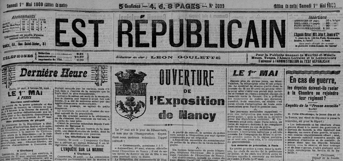 BenoitBraibant's tweet image. En plus de l'expo sur #LimediaGaleries :
galeries.limedia.fr/expositions/le…, 
découvrez sur #LimediaKiosque les journaux d'époque :
kiosque.limedia.fr/recherche/?que…
cc @lestrepublicain @LimediaGalerie