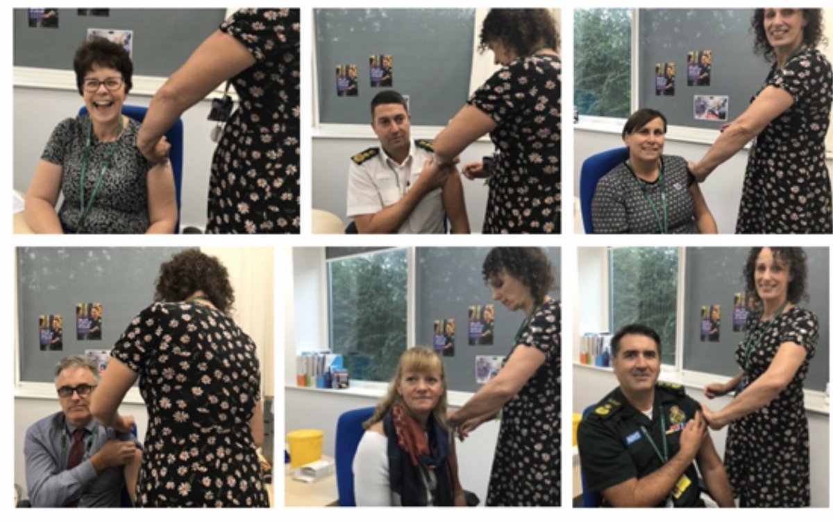 KirstyLouMorgan's tweet photo. @EMASNHSTrust #TrustBoard had their #FluVaccine to kick start our #EMASFlu campaign

 #PositiveRoleModelling #LeadingByExample
#ProtectingPatients #ProtectingFamilies #ProtectingSelf https://t.co/m0Z0fyUH8y